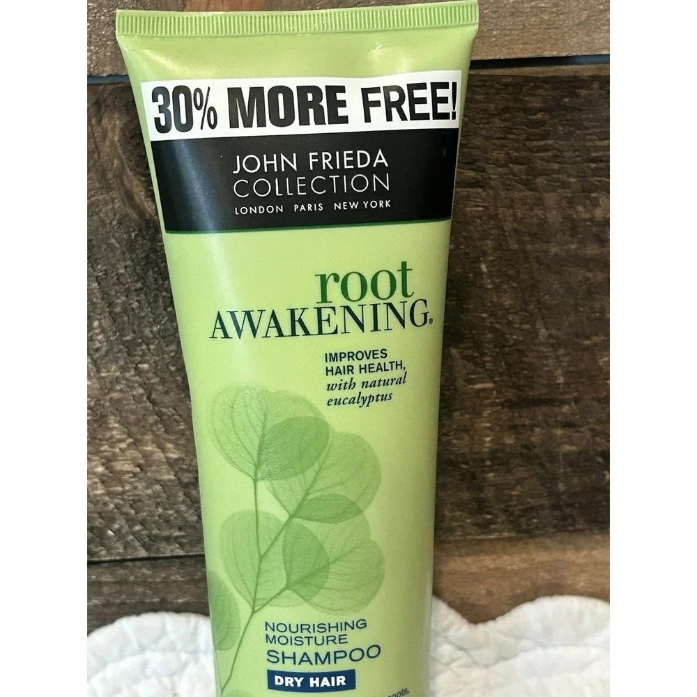 John Frieda Root Awakening Nourishing Moisture Shampoo Dry Hair 11‎ Fl Oz